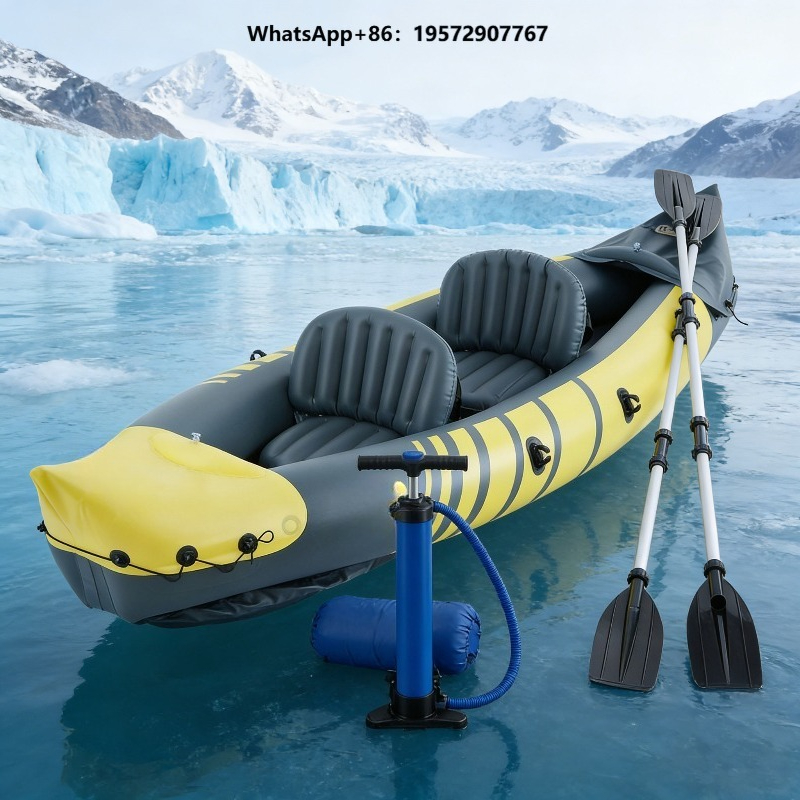 Kayak Gonfiabile a Due Posti p - Fishing Kayak Paddle recensione e prezzo