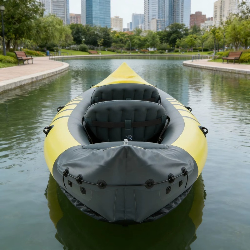 Kayak Gonfiabile a Due Posti p - Fishing Kayak Paddle recensione e prezzo